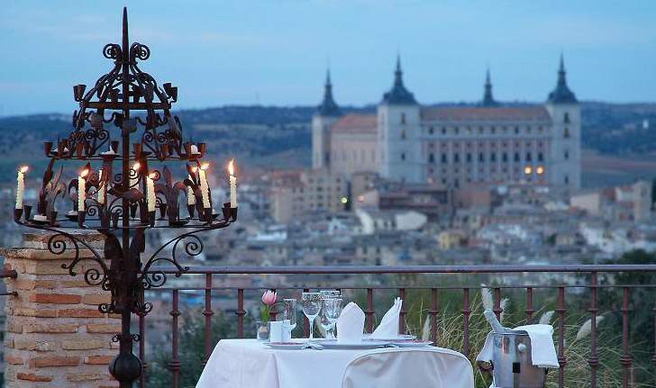 Hotel Cigarral Del Alba Toledo Restaurace fotografie